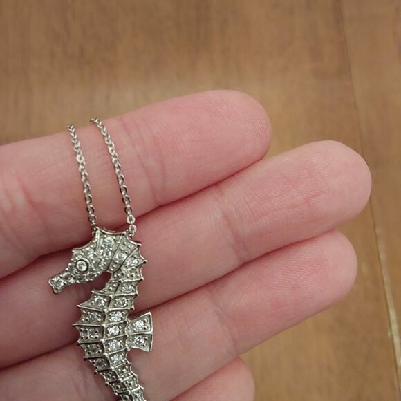 SEAHORSE NECKLACE, VERY BEAUTIFUL VINTAGE - Picture 14 of 16